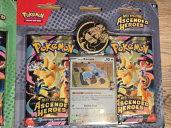 LOT OF 4x Pokemon Ascended Heroes Tangela & Komala 2 Pack Booster Blister NEW - Image 3