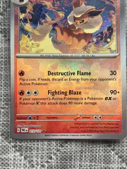 Pokemon TCG Flareon (Master Ball Pattern) 013/131 Prismatic Evolutions - Image 4