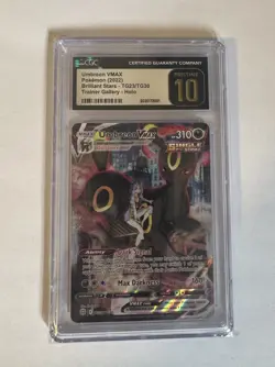 Pokemon Umbreon VMAX TG23/TG30 CGC PRISTINE 10 Brilliant Stars Pokemon TCG 2022 - Image 1