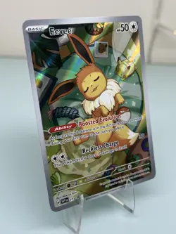 Pokemon TCG Eevee 173 Promo Prismatic Evolutions Illustration Rare English Holo - Image 2