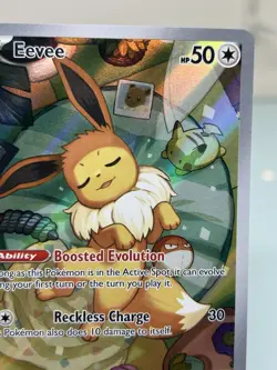 Pokemon TCG Eevee 173 Promo Prismatic Evolutions Illustration Rare English Holo - Image 4