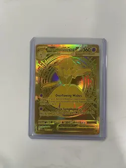 Mega Gardevoir EX 187/132 Gold Secret Rare Mega Evolution Pokemon TCG - Image 1