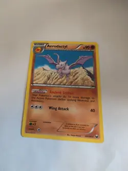Pokemon TCG Aerodactyl Dark Explorers 53/108 Regular Rare Mp - Image 1