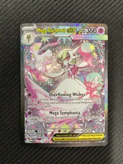 Pokemon TCG ME01: Mega Evolution #178/132 Mega Gardevoir ex NM - Image 1