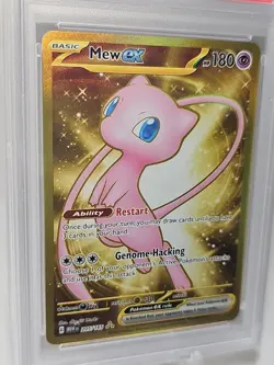 POKEMON 2023 Mew En 151 Hyper Rare MEW EX #205 PSA 9 Mint RARE 🔥🔥 - Image 4