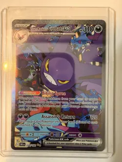 Pokemon TCG Team Rockets Crobat EX Destined Rivals #234/182 - Image 1