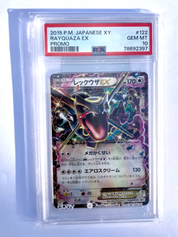2015 Pokemon Rayquaza EX 122/XY-P Japanese Promo PSA 10, Free Shipping - Image 1