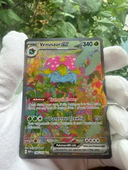 Pokemon TCG - Venusaur ex 198/165 - S&V 151 -SIR - NM+ - Minty - Image 1