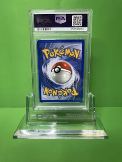 2001 POKEMON PROMO BLACK STAR 26 PIKACHU POKEMON LEAGUE PSA 8 - Image 2