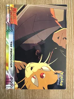 Pokemon Topps TCG - Mewtwo Strikes Back - The Proposition #5 Black Logo 1998 LP - Image 1