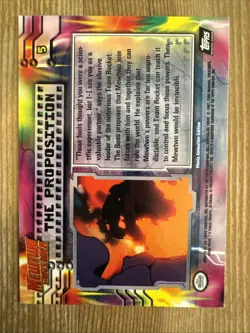 Pokemon Topps TCG - Mewtwo Strikes Back - The Proposition #5 Black Logo 1998 LP - Image 2