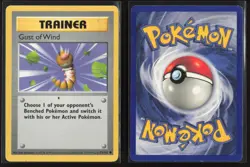 Gust of Wind 93/102 Common Base Set Unlimited Pokemon Moderately Played - Image 3