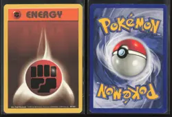 Fighting Energy 97/102 Common Base Set Unlimited Pokemon Lightly Played - Image 3
