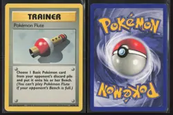 Pokemon Flute 86/102 Uncommon Base Set Unlimited Pokemon Lightly Played - Image 3