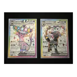 Pokemon TCG SVP Scarlet & Violet Black Star Promos Espeon ex Umbreon ex Holo - Image 1