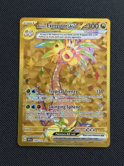 🔥 Alolan Exeggutor ex 248/191 Surging Sparks - MINT Gold Hyper Rare Pokemon TCG - Image 1