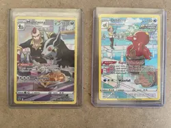 Pokemon Trainer Gallery Lot - Octillery TG03 & Mightyena TG09 - Near Mint - Image 1