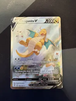 Dragonite V - 192/203 - Pokemon Evolving Skies Alternate Art Ultra Rare LP - Image 1