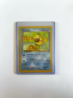 Vintage Pokemon Fossil Psyduck 53/62 Common NM / LP Pokemon TCG ✨ - Image 1