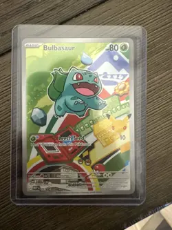 Pokemon TCG First Partner Illustration Collection Series 1 Kanto GEN 1 Starters - Image 2