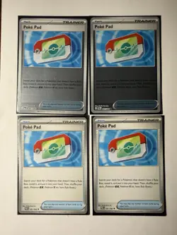 4x Pokepad 081/088 - Pokemon Trainer Perfect Order 2 Reverse Holo NM/M Lot - Image 1