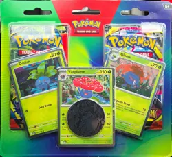 Pokemon TCG Enhanced 2-Pack Blister Oddish Vileplume Gloom Promo Factory Sealed - Image 1