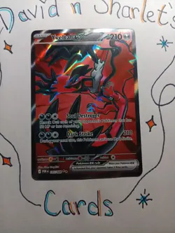 Yveltal ex 105/88 Double Rare Full Art Pokemon Perfect Order ME03 NM/M - Image 1
