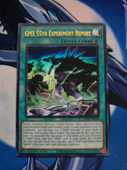 GMX 55th Experiment Report BLZD-EN094 Ultra Rare 1st Edition NM Yugioh - Image 1