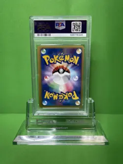 2001 POKEMON JAPANESE VS 093 ROCKET'S WOBBUFFET-HOLO 1ST EDITION PSA 8 - Image 2