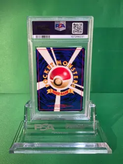 2001 POKEMON JAPANESE PROMO DARK IVYSAUR TRAINER MAGAZINE 002 PSA 4 - Image 2