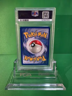 2002 POKEMON EXPEDITION DRAGONAIR REVERSE FOIL 75/165 PSA 7 - Image 2