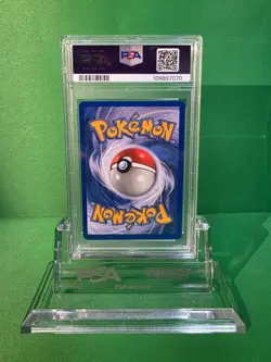 POKEMON 2007 SECRET WONDERS MAREEP REVERSE FOIL PSA 9 - Image 2