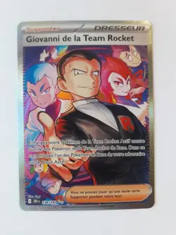 Carte pokemon Giovanni De La Team Rocket 238/182 Alt Ev10 Rivalites Destinee FR - Image 1