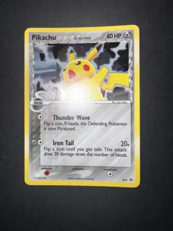 Pikachu Holo 035 Ninendo Promos Black Star Promo NM Pokemon TCG 1 - Image 1