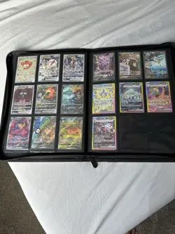 Pokemon TCG Binder with Sleeves And Binder Included.120 Card Total Nearmint/mint - Image 2