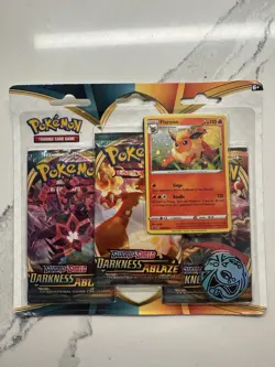 Darkness Ablaze 3 Pack Blister Lot Factory Sealed Sleeved Pokemon Blisters 💎 - Image 3