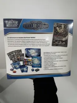 Pokemon TCG Scarlet & Violet Stellar Crown Elite Trainer Box ETB NEW & SEALED - Image 3