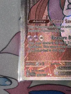 Pokemon TCG Team Rocket's Mewtwo EX 213/182 FULL ART Destined Rivals English NM+ - Image 5