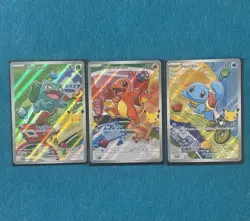Pokemon First Partner Series Kanto Starters Bulbasaur Charmander Squirtle 2026 - Image 1