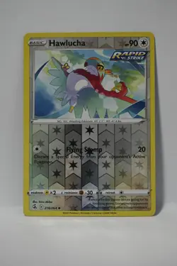 Hawlucha 216/264 Uncommon Fusion Strike Pokemon Reverse Holo NM - Image 1