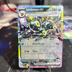 Pokemon TCG Umbreon EX 060/131 Holo Rare Stamped Prismatic Evolutions Mint - Image 1