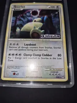 Carte Pokemon Snorlax Holo Prerelease Staff Stamp 33/95 Call of Legends PCA 9 - Image 3