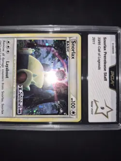 Carte Pokemon Snorlax Holo Prerelease Staff Stamp 33/95 Call of Legends PCA 9 - Image 5