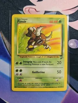 Pinsir - Non-Holo #25 Jungle Pokemon TCG Authentic MP+ - Image 1