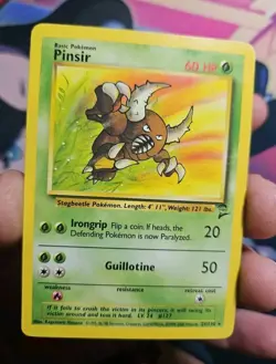 Pinsir - Non-Holo #25 Jungle Pokemon TCG Authentic MP+ - Image 3