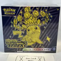 Pokemon TCG Surging Sparks ETB, Factory Sealed FREE SHIPPING - Image 2