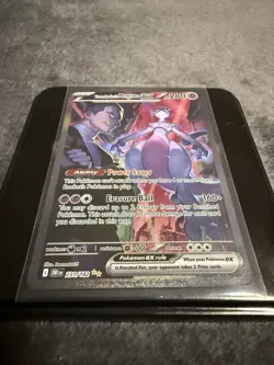 Pokemon Team Rocket's Mewtwo ex 231/182 Destined Rivals 280 HP Holo Full Art - Image 3