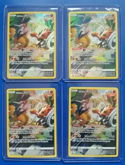 4x Pokemon TCG Crown Zenith: Galarian Zapdos (SWSH283) - Black Star Promo - NM - Image 1