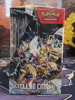Pokemon Stellar Crown Booster Box - Scarlet & Violet TCG New Sealed Helps Kids - Image 2