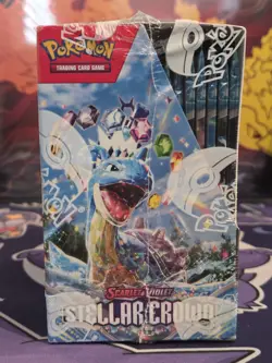 Pokemon Stellar Crown Booster Box - Scarlet & Violet TCG New Sealed Helps Kids - Image 3